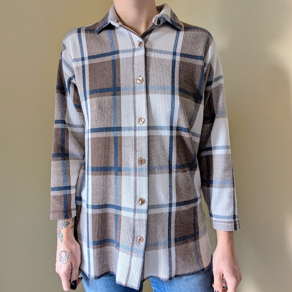 Cascade Collections Vintage Neutral Flannel - Picture 1 of 7